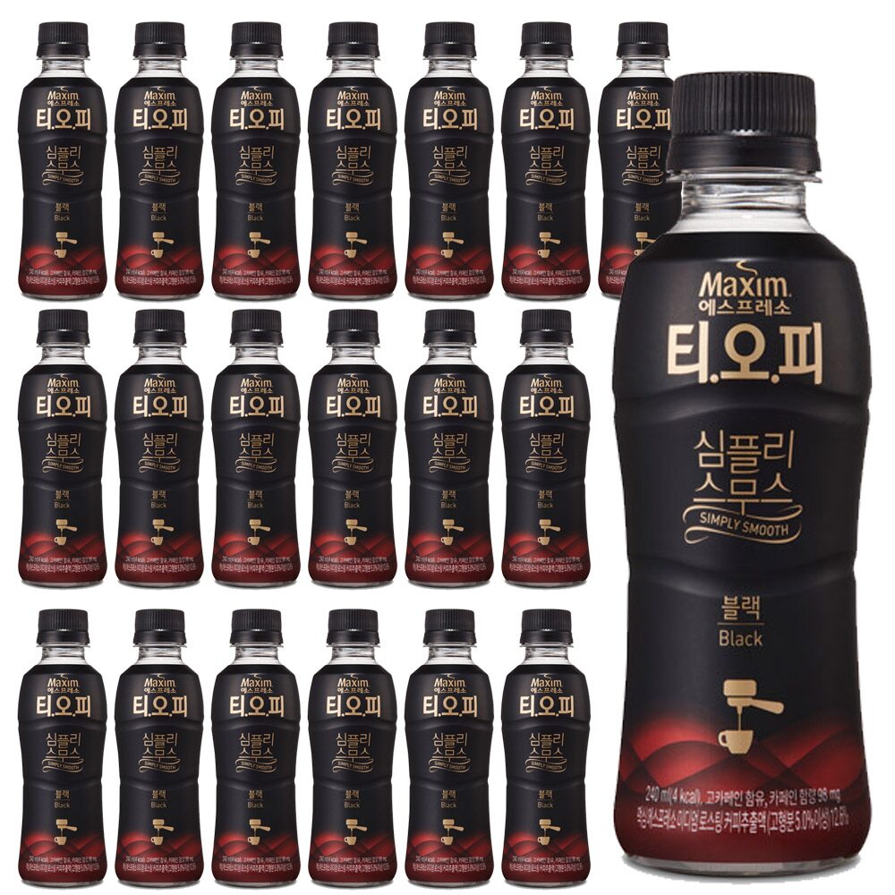 티오피 심플리스무스 블랙 240ml*20개