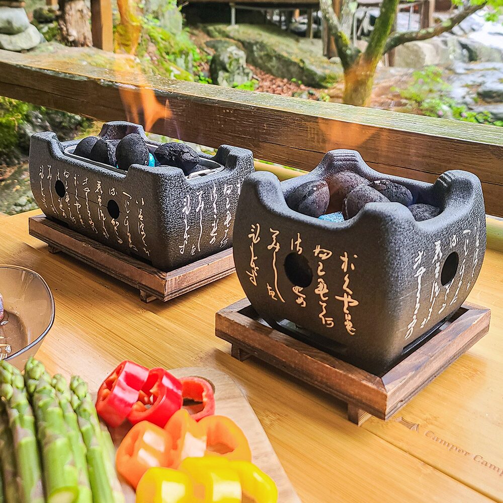 미니화로 일본식 숯불 1인 개인 화로