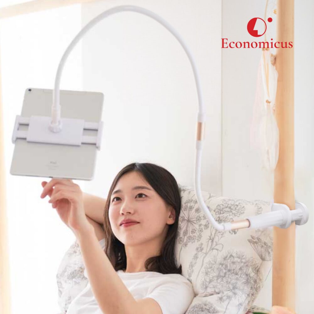 누워서 자바라 태블릿 침대 핸드폰 거치대 걸이 받침대 120cm