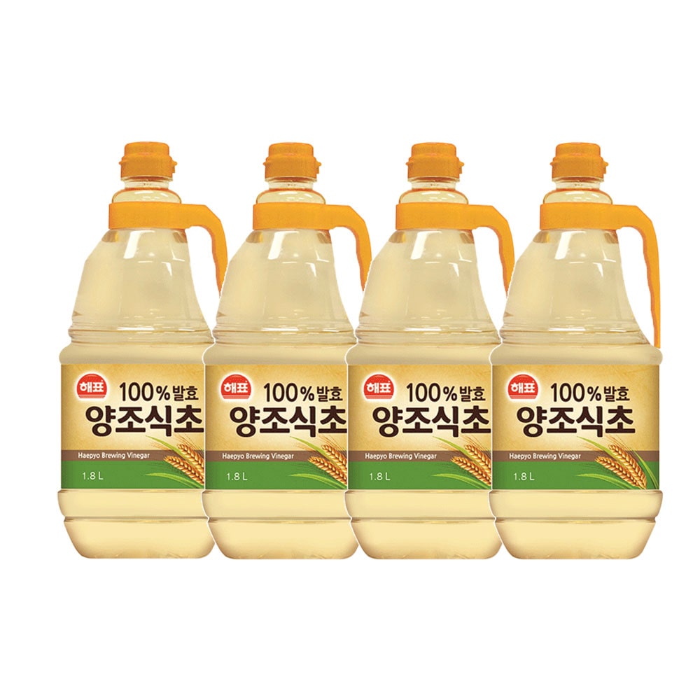 해표 양조식초 1.8L*4개
