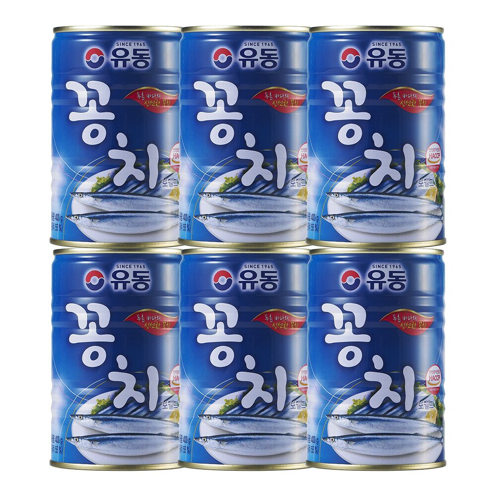 꽁치 400g*6개