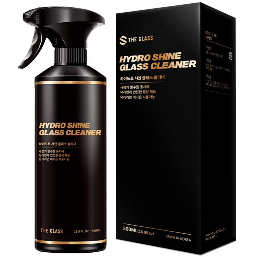 하이드로 샤인 글래스클리너 유리 세정 코팅제 500ml 세차 자동차용품