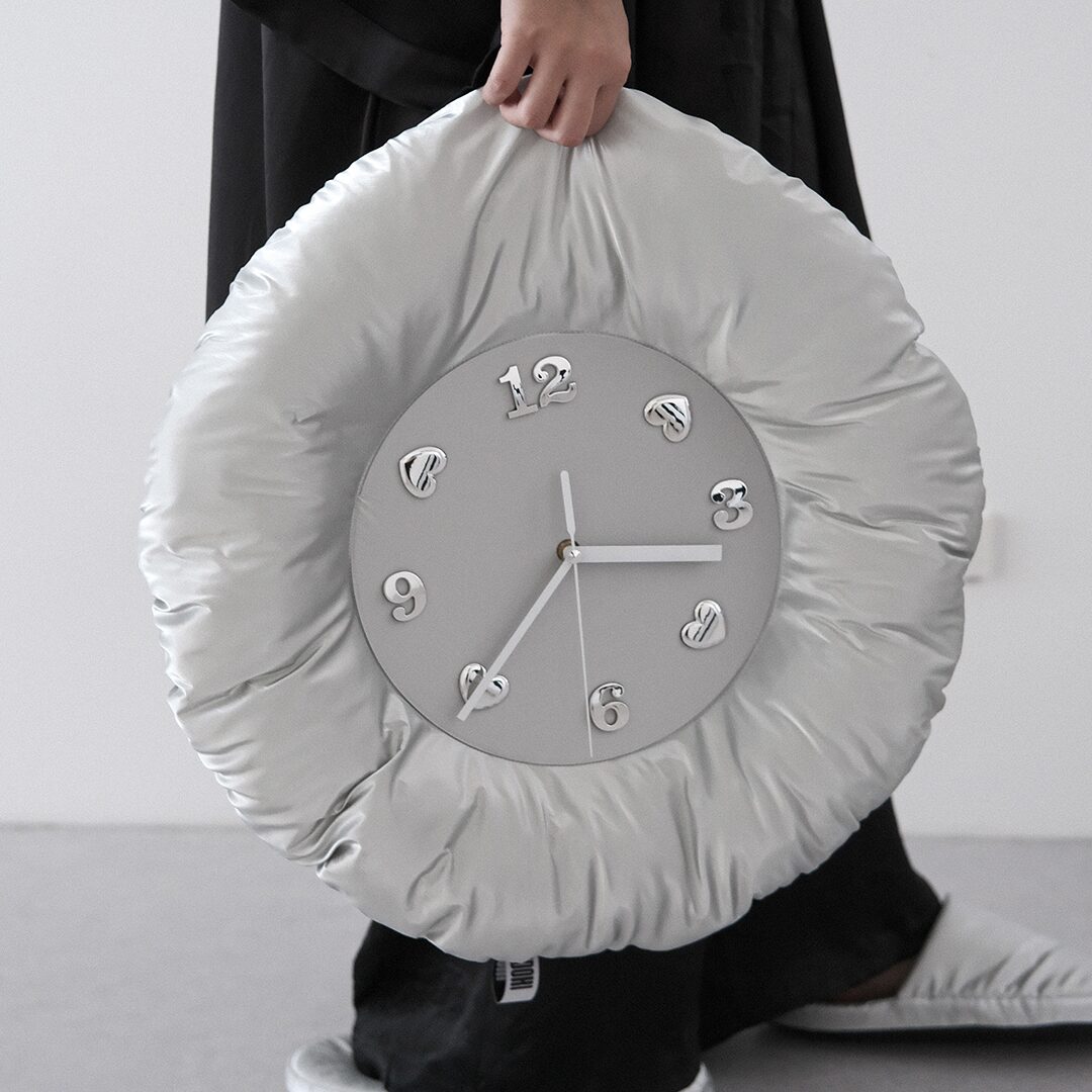 Souffle clock 수플레 무소음 시계_5color
