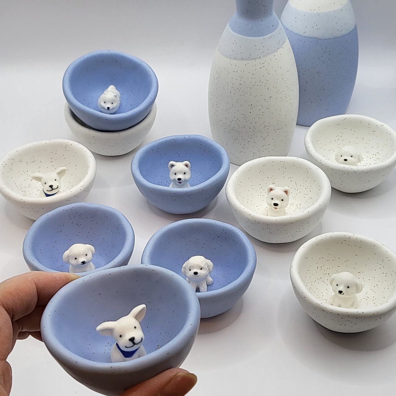 멍멍술잔 (강아지술잔 + 주병모음)