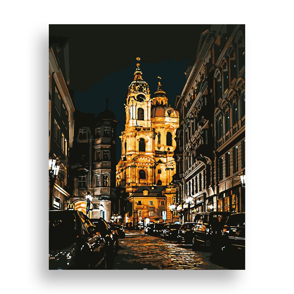 위메이크페인팅 DIY 명화그리기 체코 나잇뷰 40x50