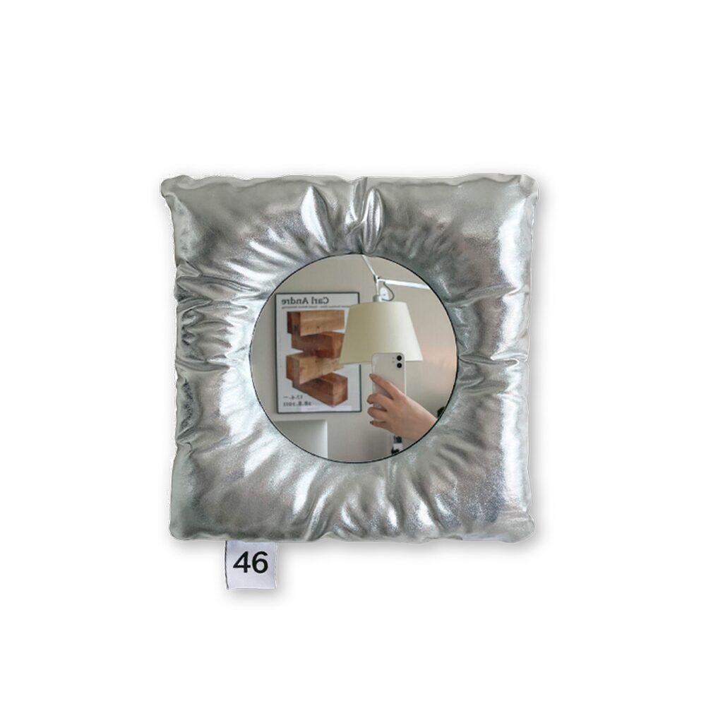 cushion mirror_2colors 쿠션 패딩 벽 거울