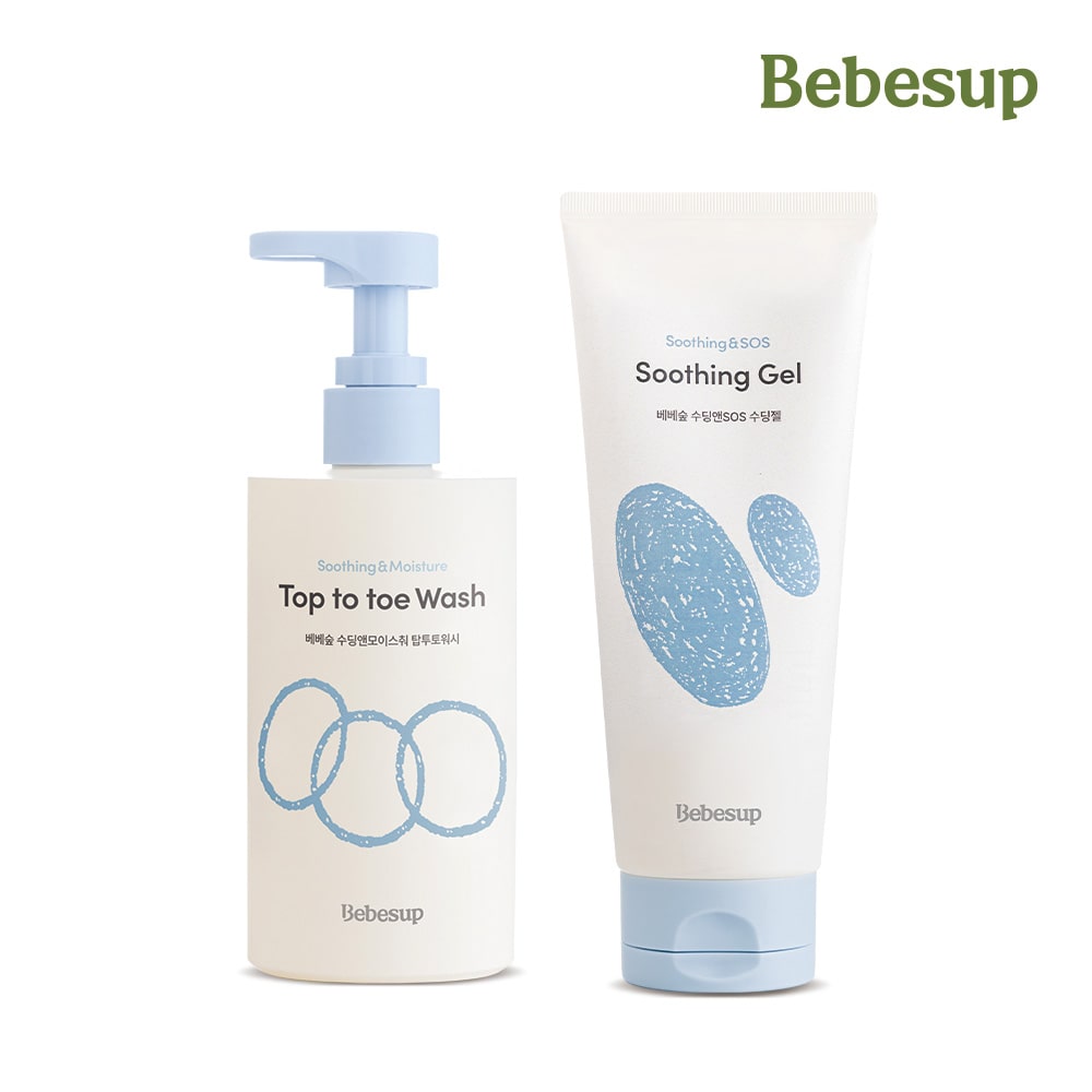 탑투토워시 300ml 1개 + SOS 수딩젤 200ml 1개