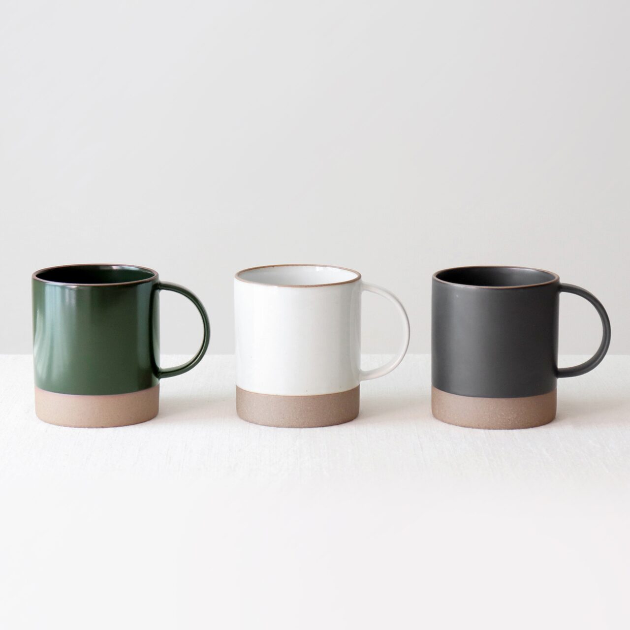 2인세트 국내생산 카페 오릇 투톤 예쁜 머그컵 쇼트 380ml 3colors