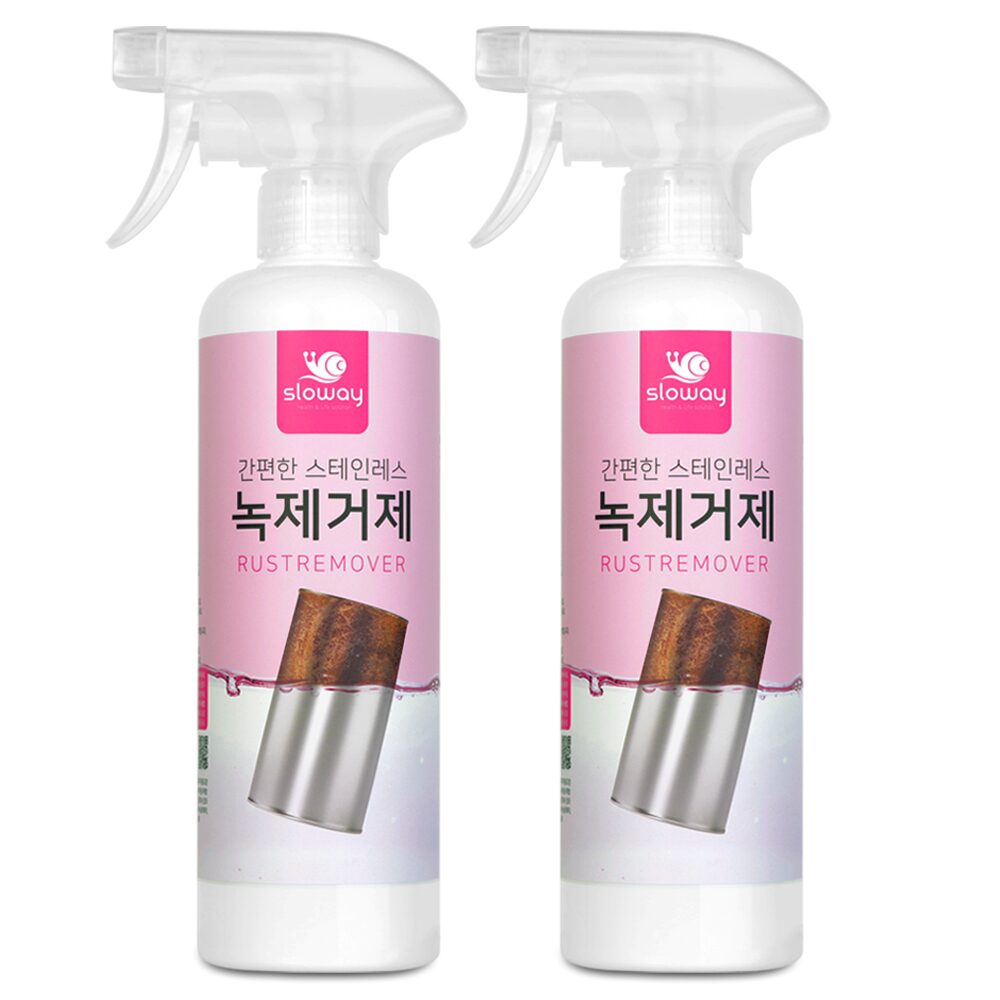 스테인레스 녹제거 주방 욕실 녹제거제 500ml 2개