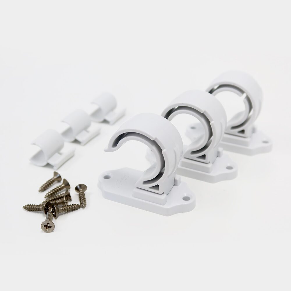 커튼봉 고정용 브라켓 25mm 15mm겸용