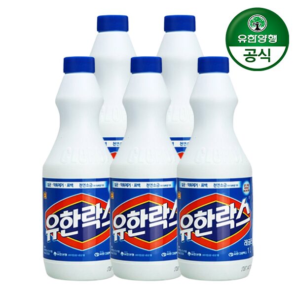 유한락스 레귤러 1L 5개