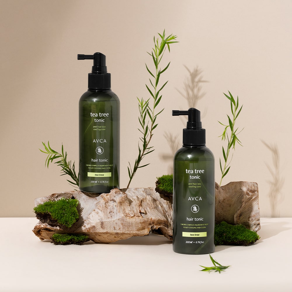 1+1 두피케어 탈모완화 뿌리는 헤어토닉 티트리향 200ml