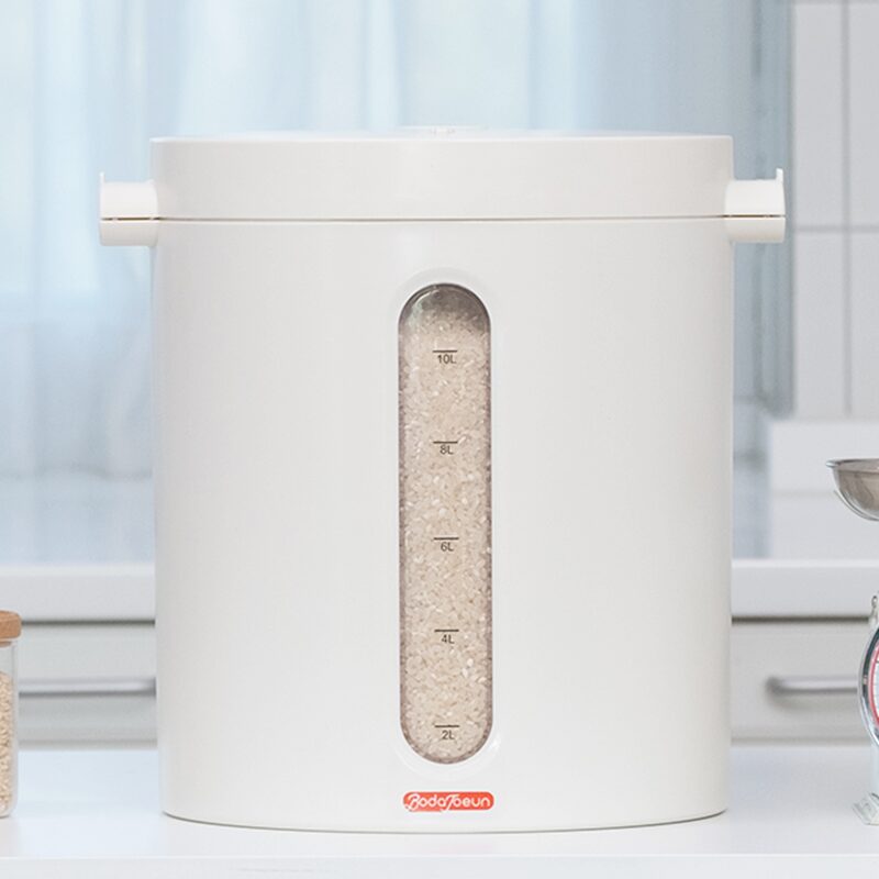 에어제로 UVC 살균 무선 진공쌀통 10KG