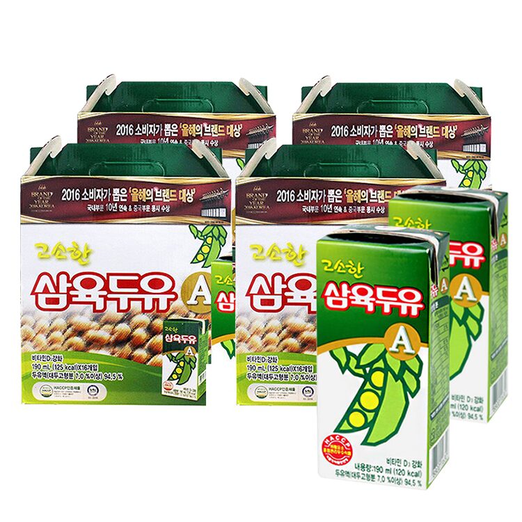 고소한 A 두유 190ml 64팩