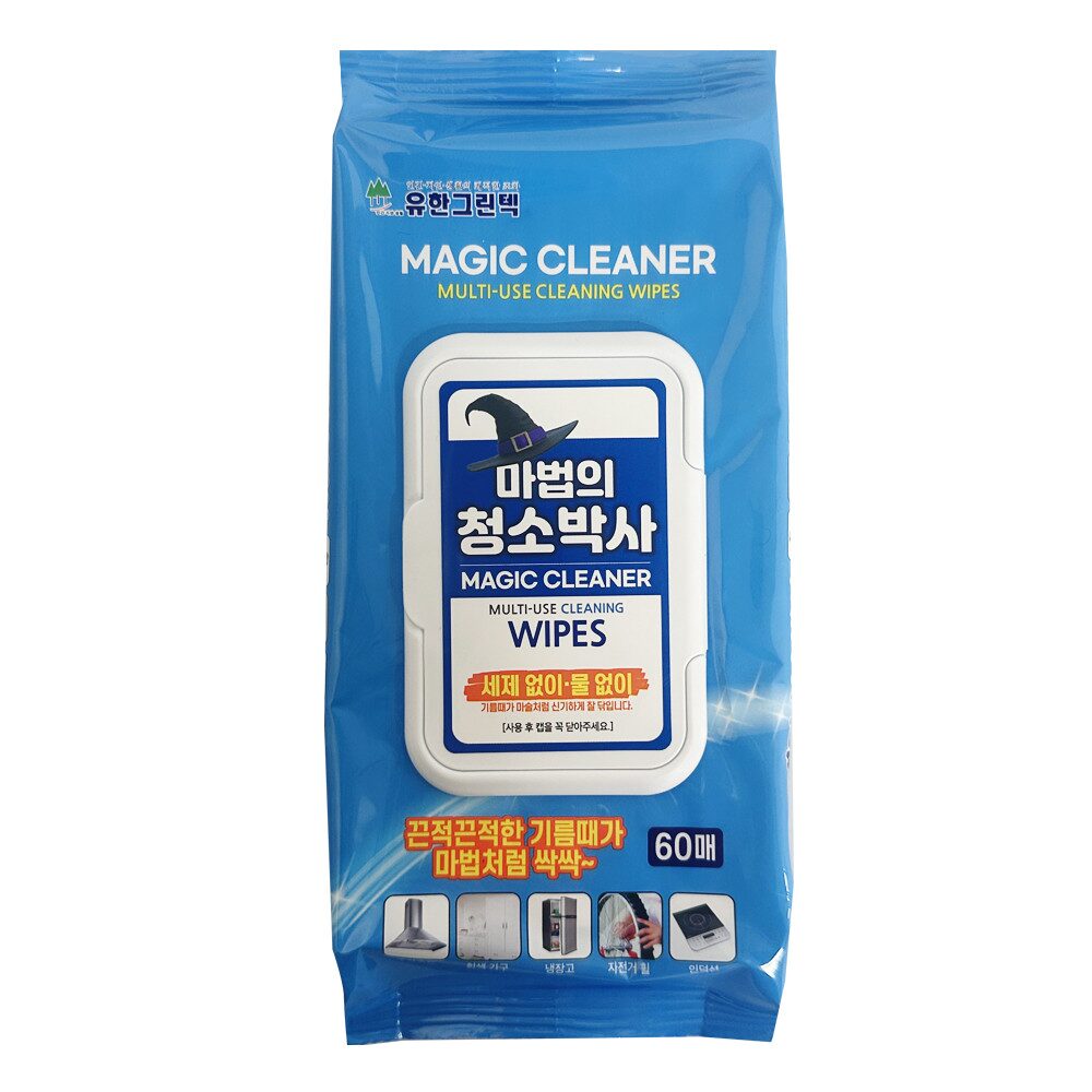 마법의 청소박사(캡형 60매) 찌든때 만능크리너