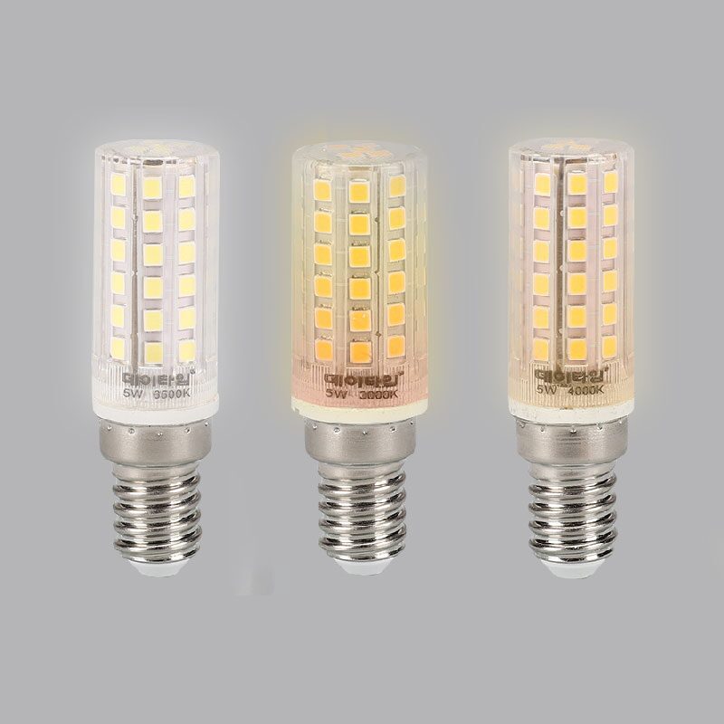 전구 LED 미니 콘램프 5W 7W E14 E17 E26 소형 작은 콘벌브 눈꽃조명 눈꽃등