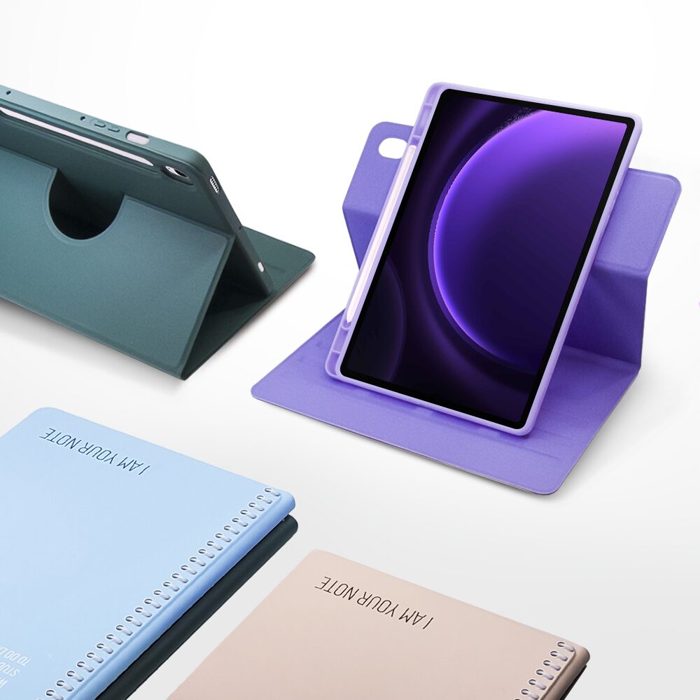 삼성 갤럭시탭 S9 S9+ FE 플러스 12.4 세워보는 S펜수납 스마트 북커버 케이스