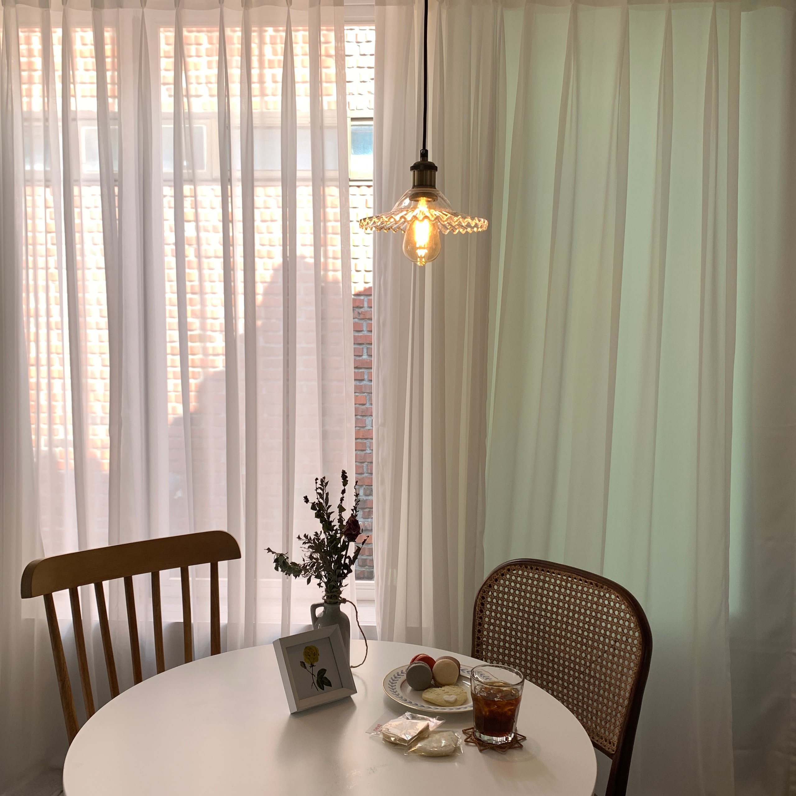 Solid Wood Dining Chair Set of 2 user photo