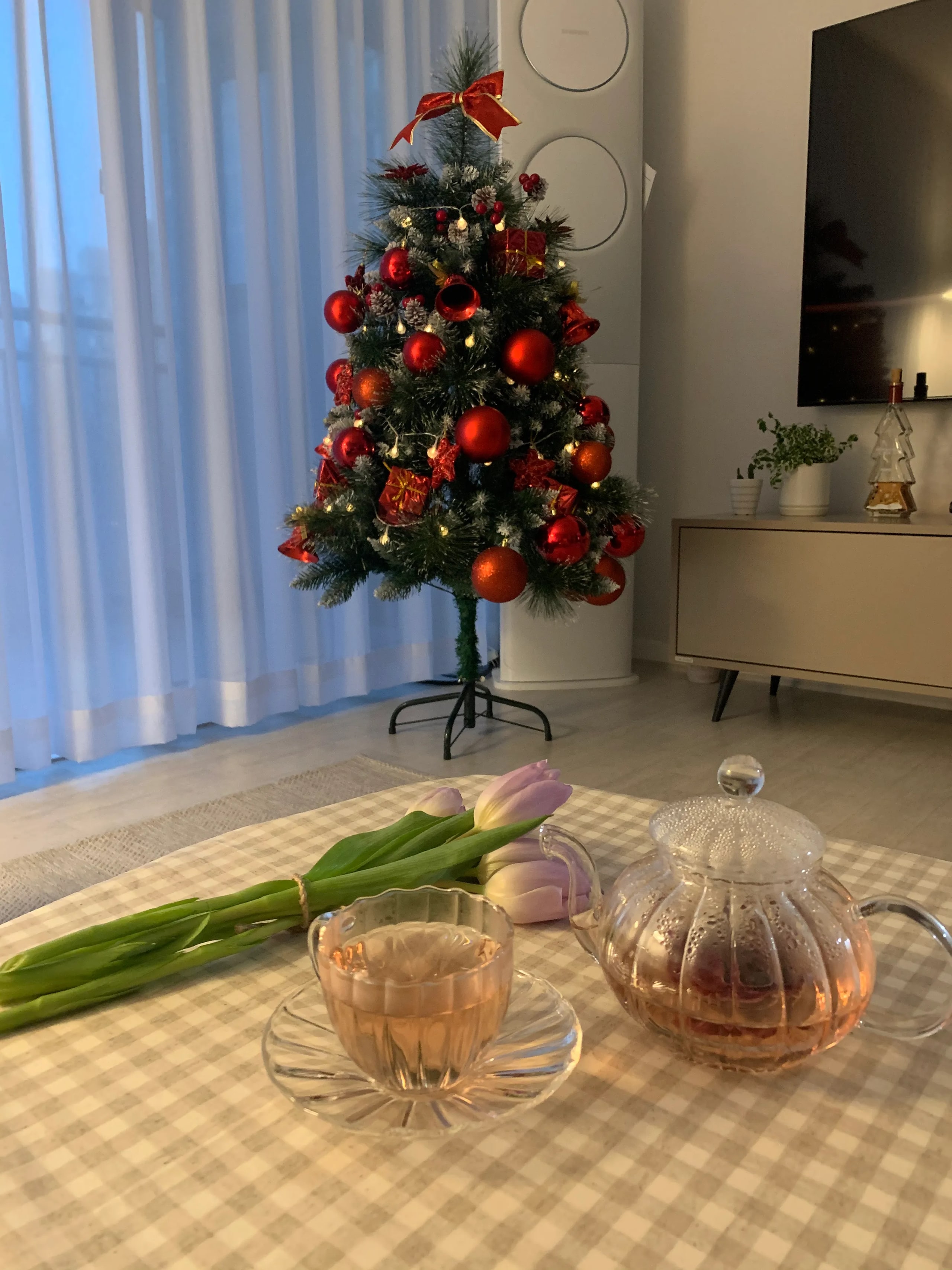Flower Glass Teapot & 2 Teacup Set user photo